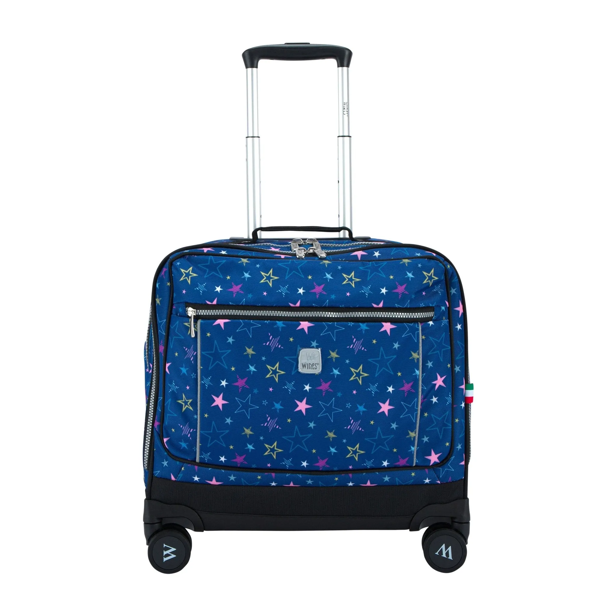 Blue Stars School Bag Trolley Set of 4(Lunch Bag & Pencil Case) Lunch Box