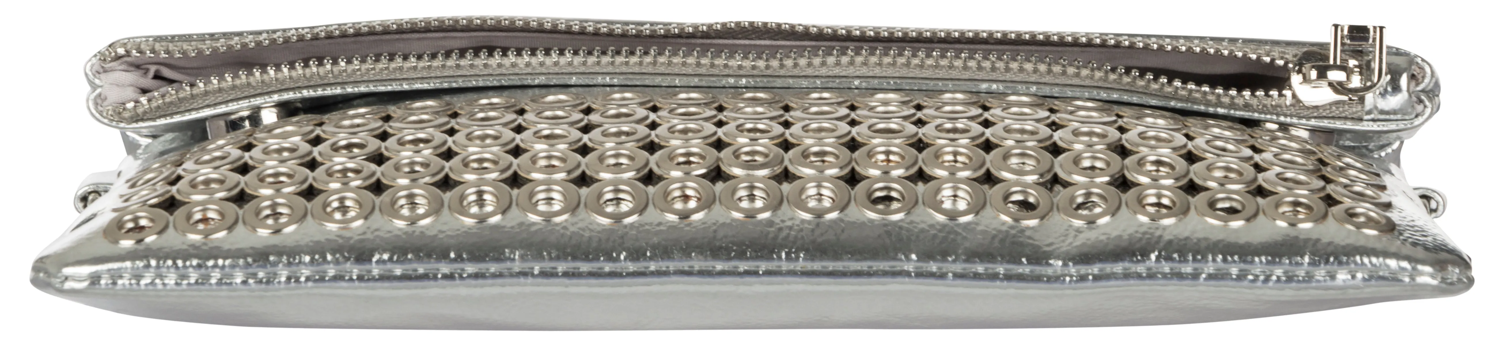 Bulchee Silver Sling Bag - THBPE93428.05-18
