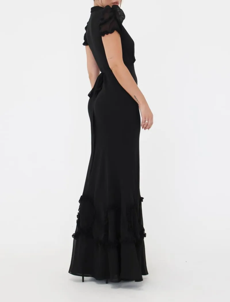 Buona Sera Maxi Dress | Black