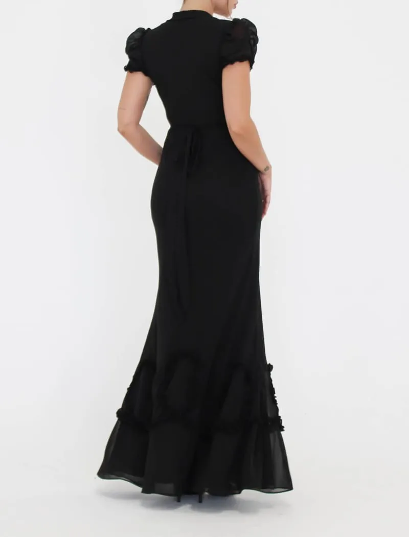 Buona Sera Maxi Dress | Black