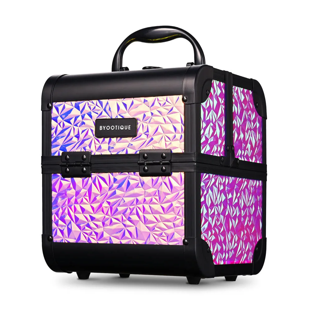 Byootique Mermaid Pink Makeup Case Vanity Cosmetic Organizer