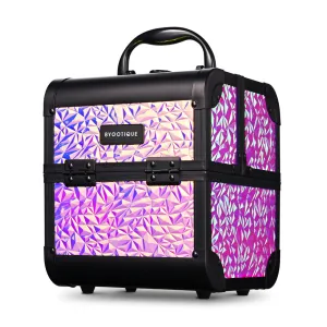 Byootique Mermaid Pink Makeup Case Vanity Cosmetic Organizer