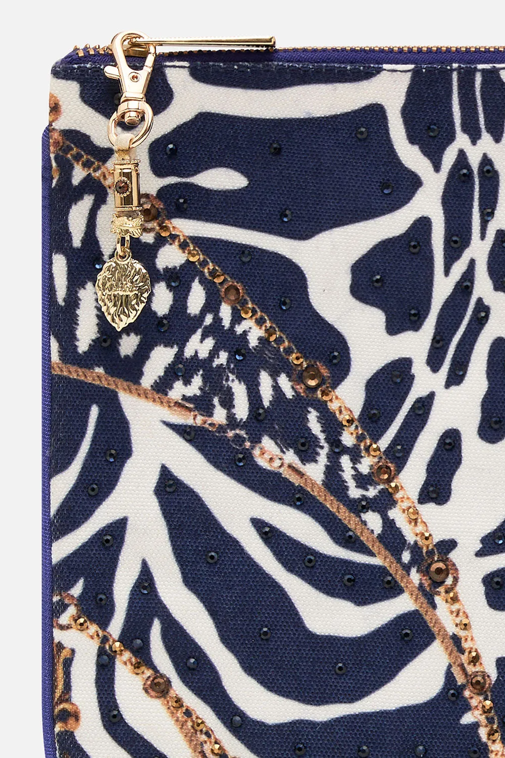 Camilla Small Canvas Clutch - Where'S Your Head At