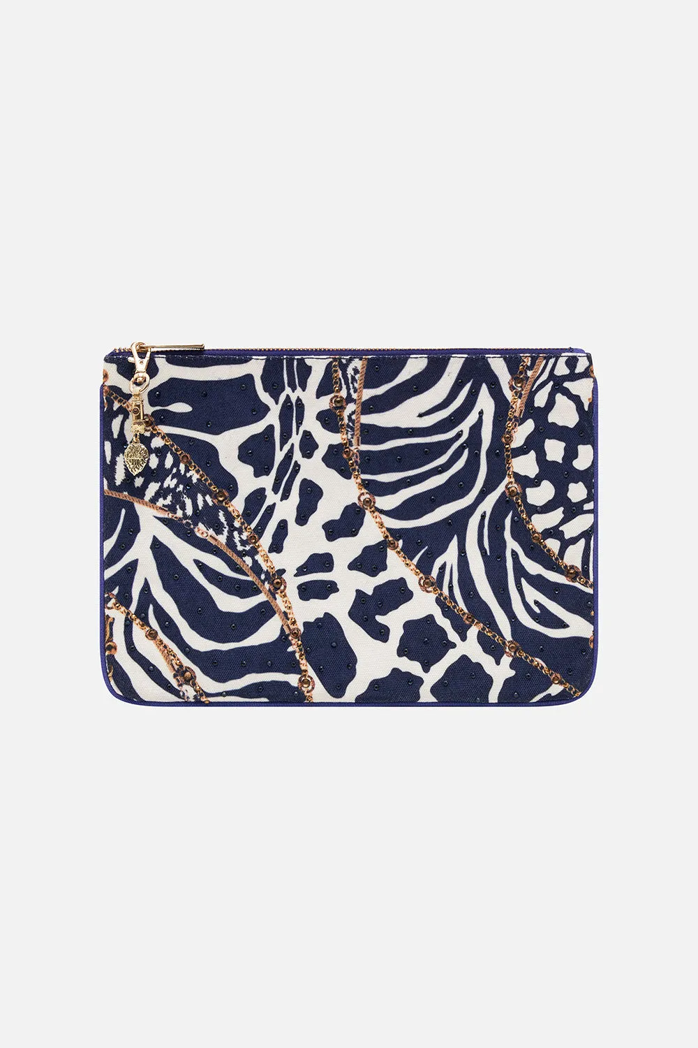 Camilla Small Canvas Clutch - Where'S Your Head At