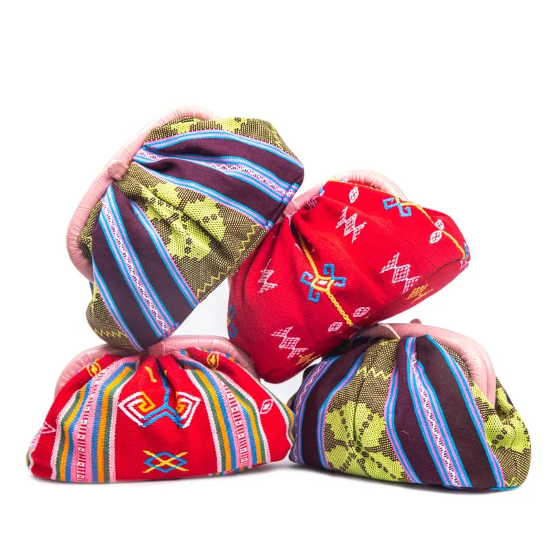 CANTIK SNAP BAG | RED STRIPE