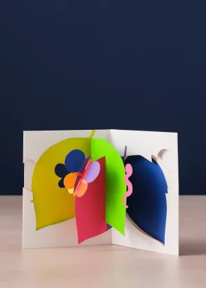 Card Pop Up Beautiful Butterflies