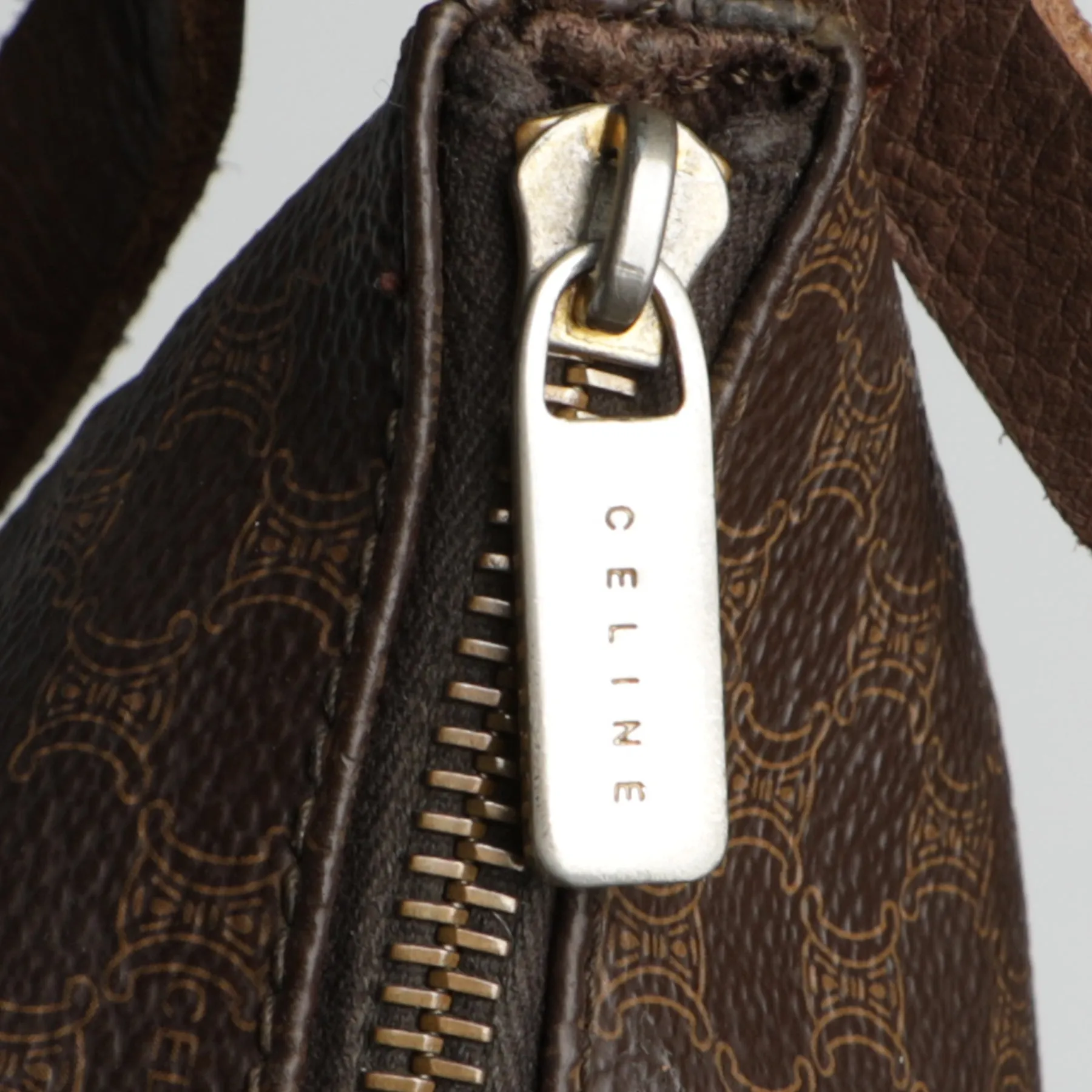 Celine Macadam Leather Pouchette