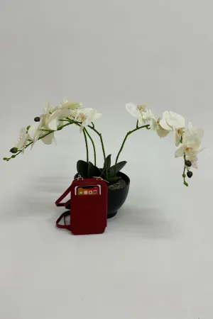 Cell Phone Cross Body Bag Red