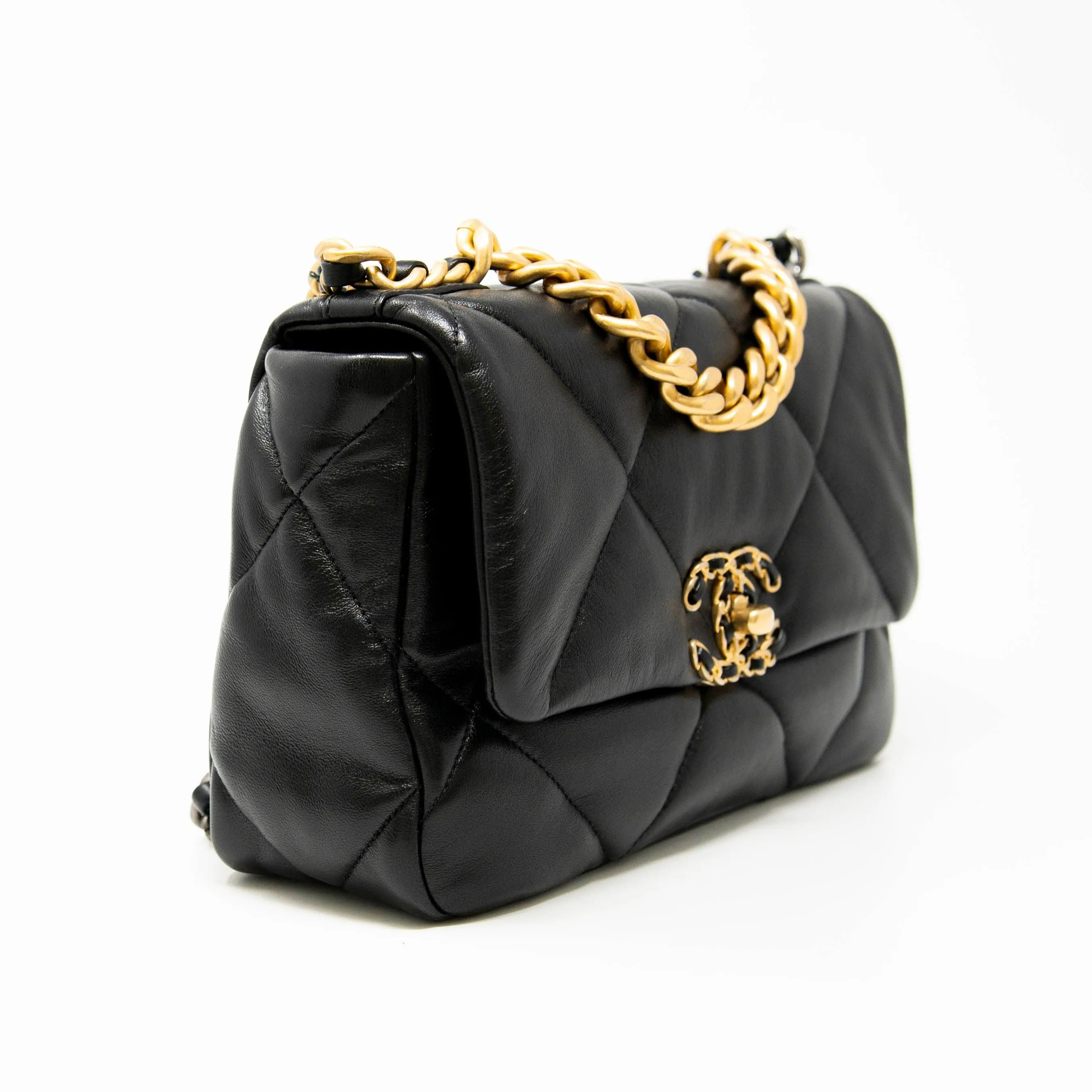 Chanel Black Small 19 Flap