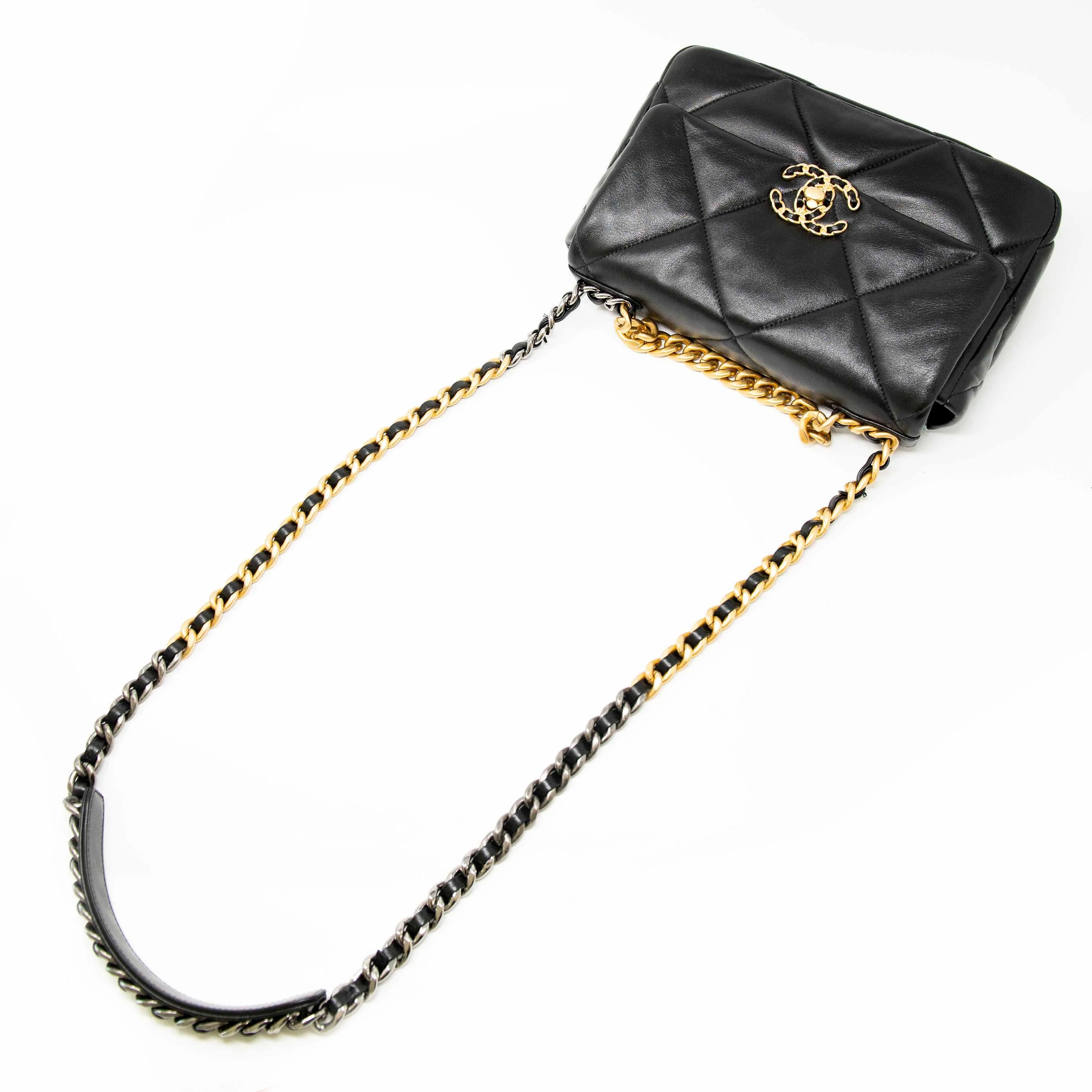 Chanel Black Small 19 Flap