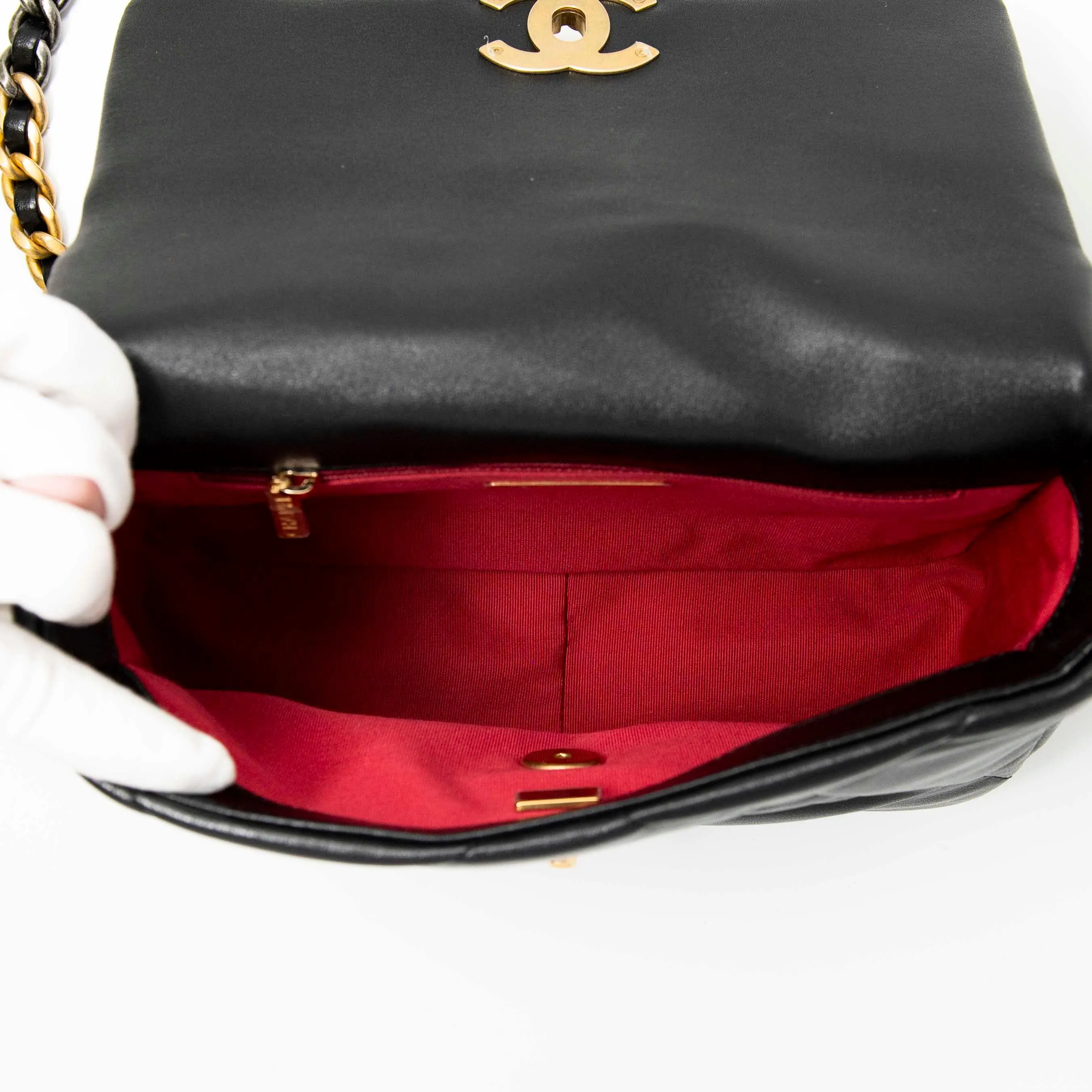 Chanel Black Small 19 Flap