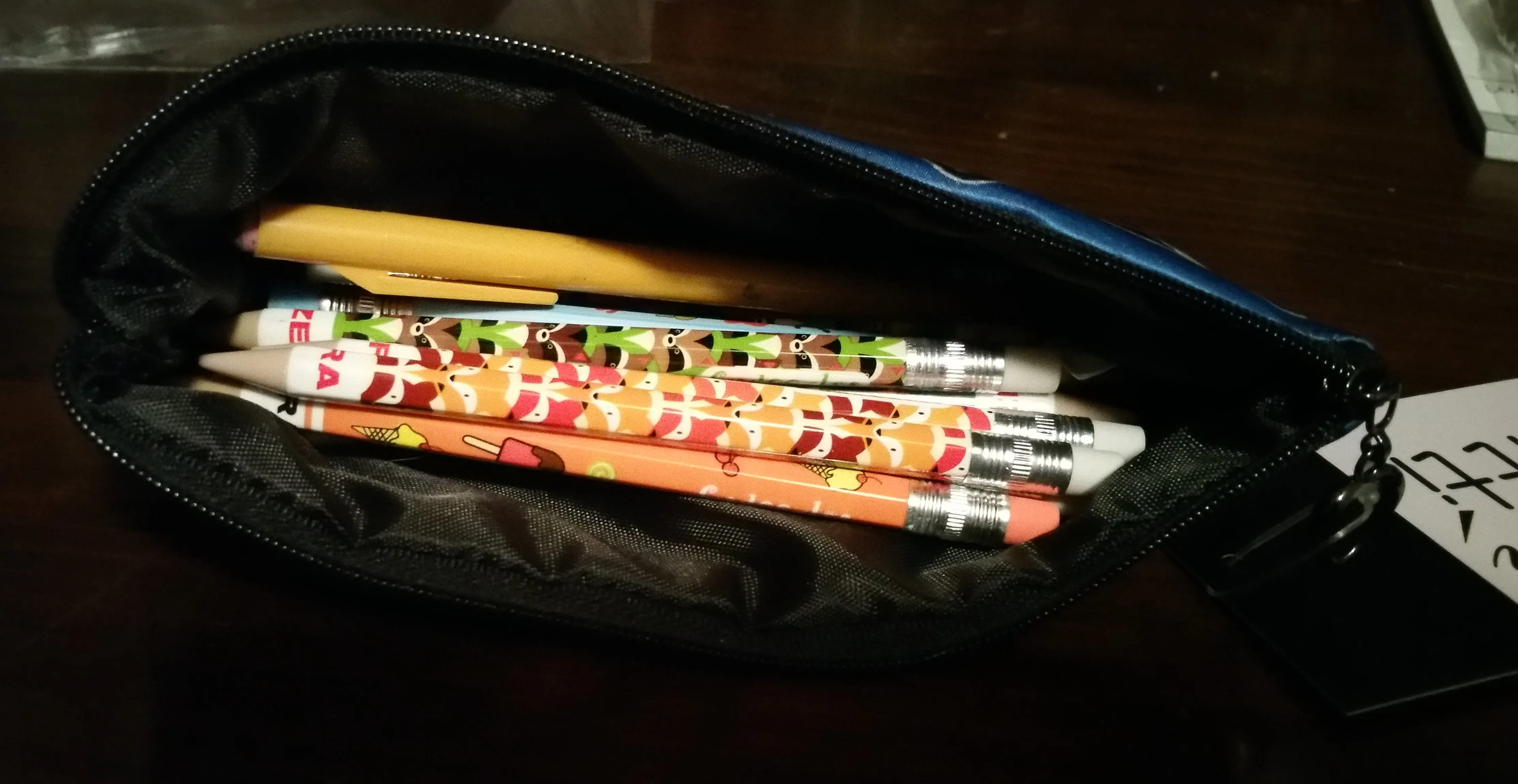 Cheetah Kitten Pencil Bag - Twilight Run