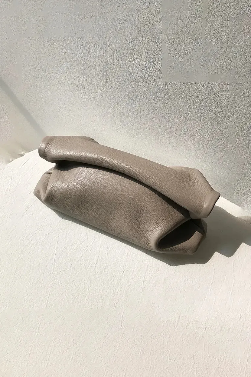 Chic Designer Leather Clutch Bag