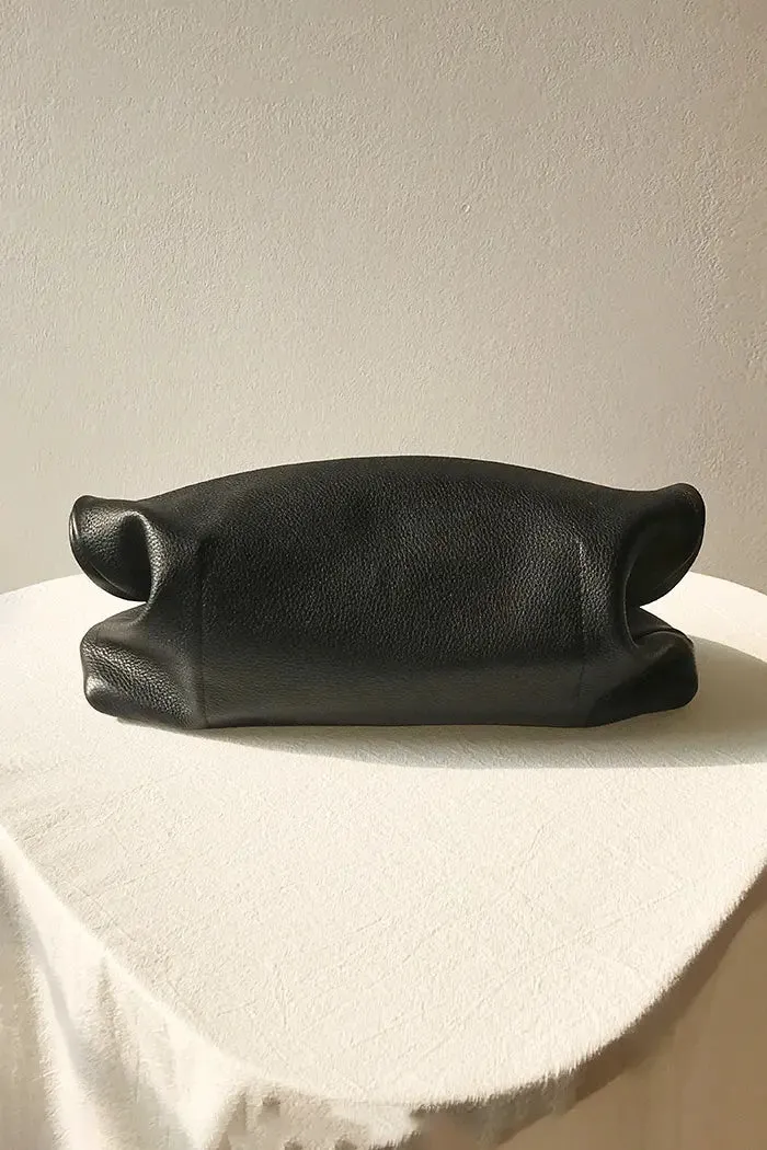 Chic Designer Leather Clutch Bag