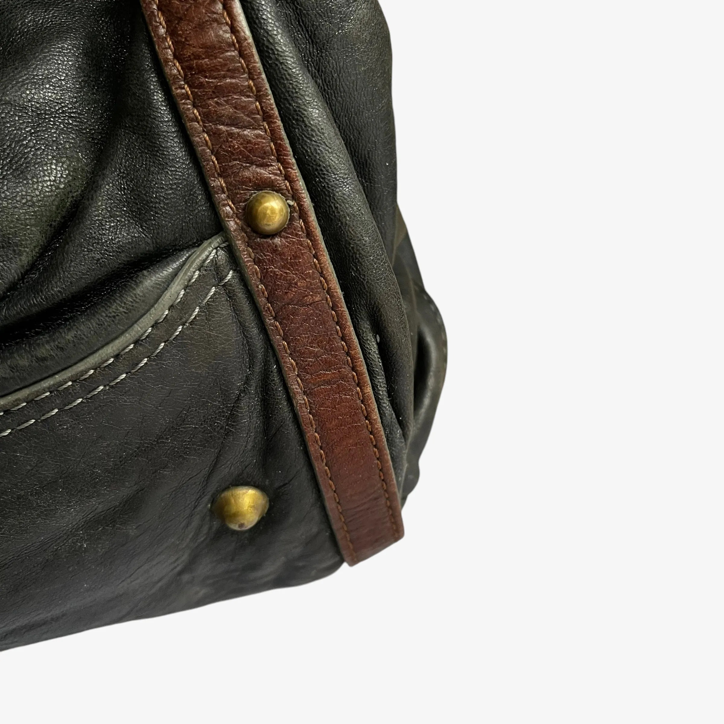 Chloé Double Frame Maggie Leather Shoulder Bag