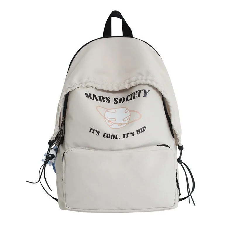 Christmas Gift Women Men Backpack Female Harajuku School Laptop Bag College Lady High Capacity Casual Boys Backpack Fashion Book Bag Student