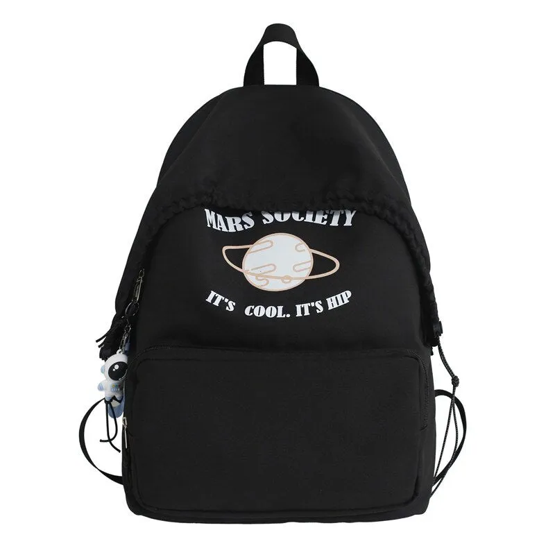 Christmas Gift Women Men Backpack Female Harajuku School Laptop Bag College Lady High Capacity Casual Boys Backpack Fashion Book Bag Student