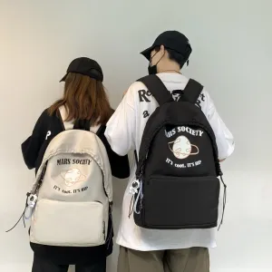 Christmas Gift Women Men Backpack Female Harajuku School Laptop Bag College Lady High Capacity Casual Boys Backpack Fashion Book Bag Student