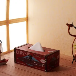 Classic Garage Tissue Box