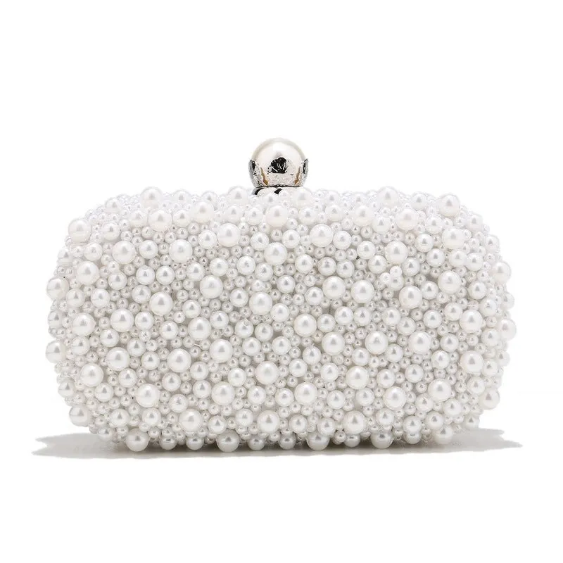 Classic Pearl Clutch Bag