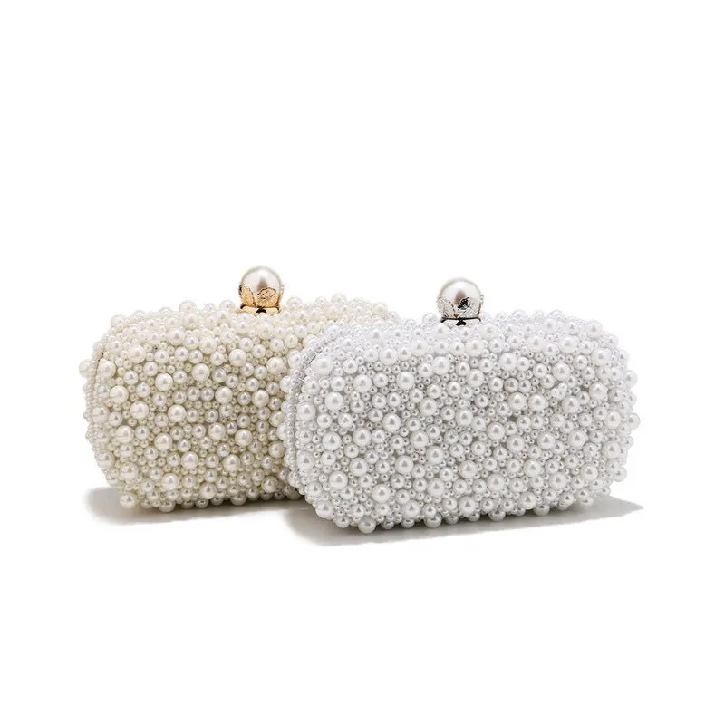 Classic Pearl Clutch Bag