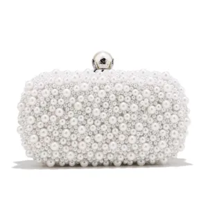 Classic Pearl Clutch Bag