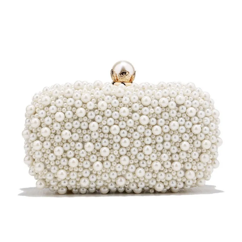 Classic Pearl Clutch Bag