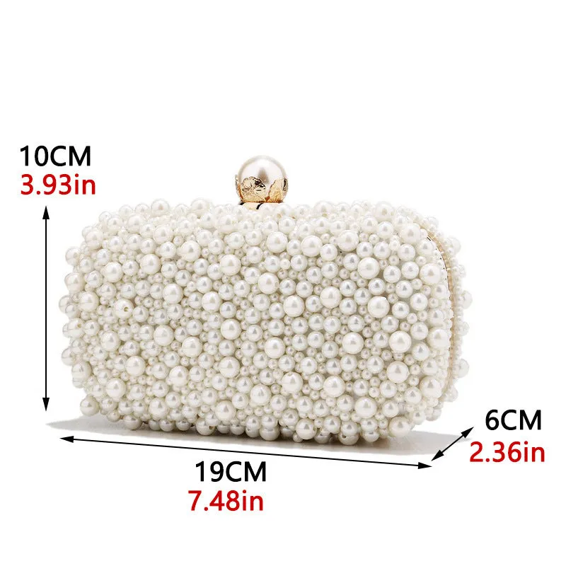 Classic Pearl Clutch Bag