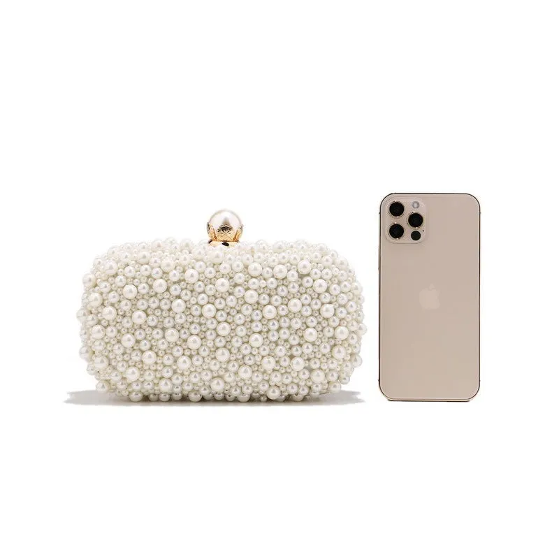 Classic Pearl Clutch Bag