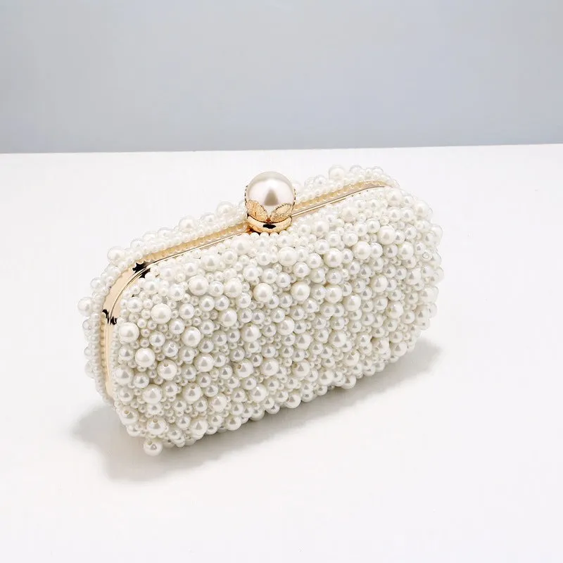 Classic Pearl Clutch Bag