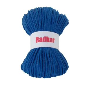 Cobalt blue 490 braided cotton cord 5mm
