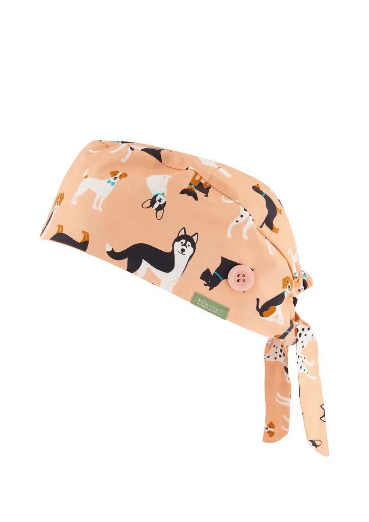 CSC245U BizCare Unisex Printed Scrub Cap