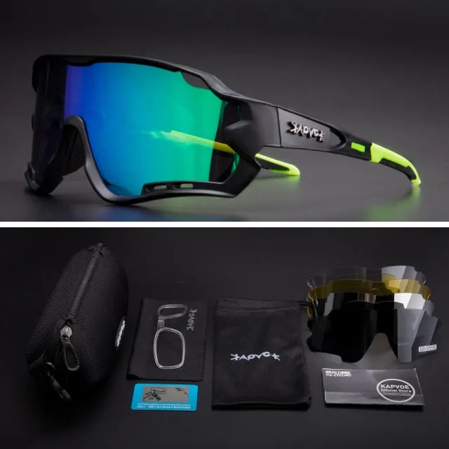Cycling Glasses Men Sunglasses Bicycle Polaroid Photochromic 5 Lens Goggles Women MTB Man Bike Sports Fishing Accessories