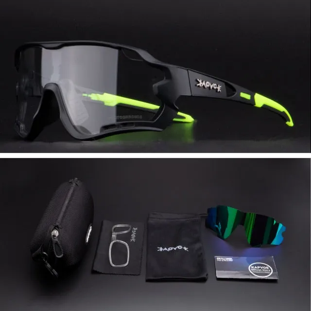 Cycling Glasses Men Sunglasses Bicycle Polaroid Photochromic 5 Lens Goggles Women MTB Man Bike Sports Fishing Accessories