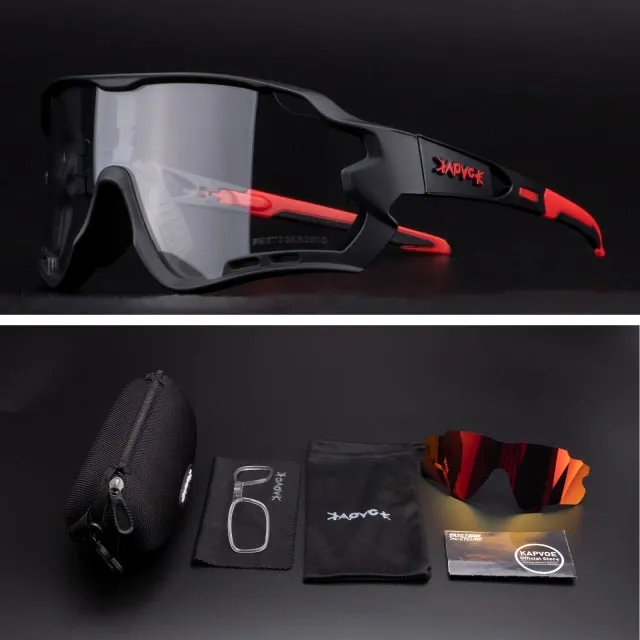 Cycling Glasses Men Sunglasses Bicycle Polaroid Photochromic 5 Lens Goggles Women MTB Man Bike Sports Fishing Accessories
