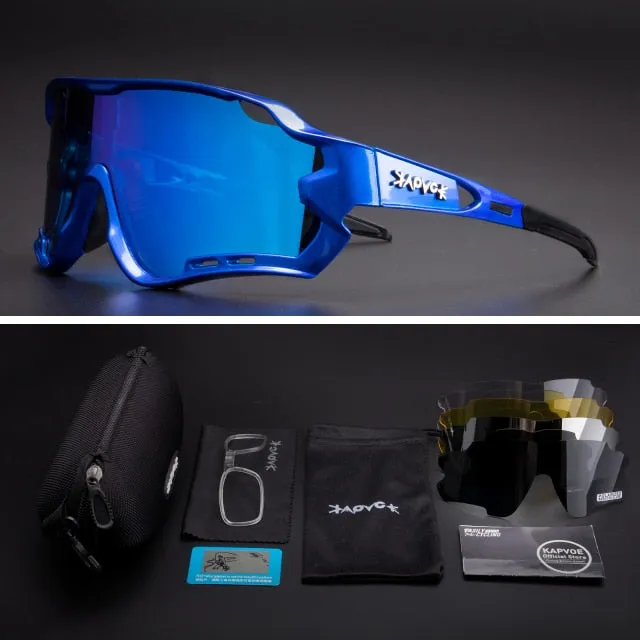 Cycling Glasses Men Sunglasses Bicycle Polaroid Photochromic 5 Lens Goggles Women MTB Man Bike Sports Fishing Accessories