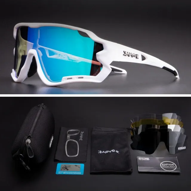 Cycling Glasses Men Sunglasses Bicycle Polaroid Photochromic 5 Lens Goggles Women MTB Man Bike Sports Fishing Accessories