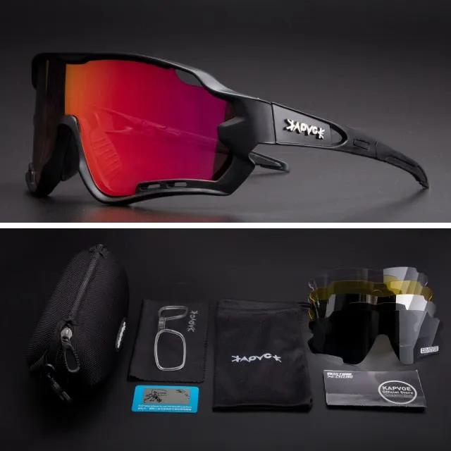 Cycling Glasses Men Sunglasses Bicycle Polaroid Photochromic 5 Lens Goggles Women MTB Man Bike Sports Fishing Accessories