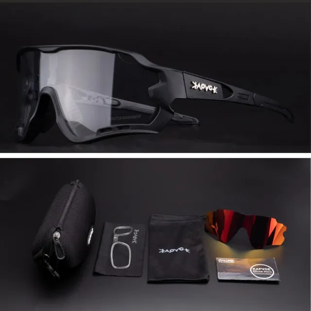 Cycling Glasses Men Sunglasses Bicycle Polaroid Photochromic 5 Lens Goggles Women MTB Man Bike Sports Fishing Accessories