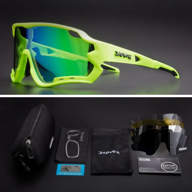 Cycling Glasses Men Sunglasses Bicycle Polaroid Photochromic 5 Lens Goggles Women MTB Man Bike Sports Fishing Accessories