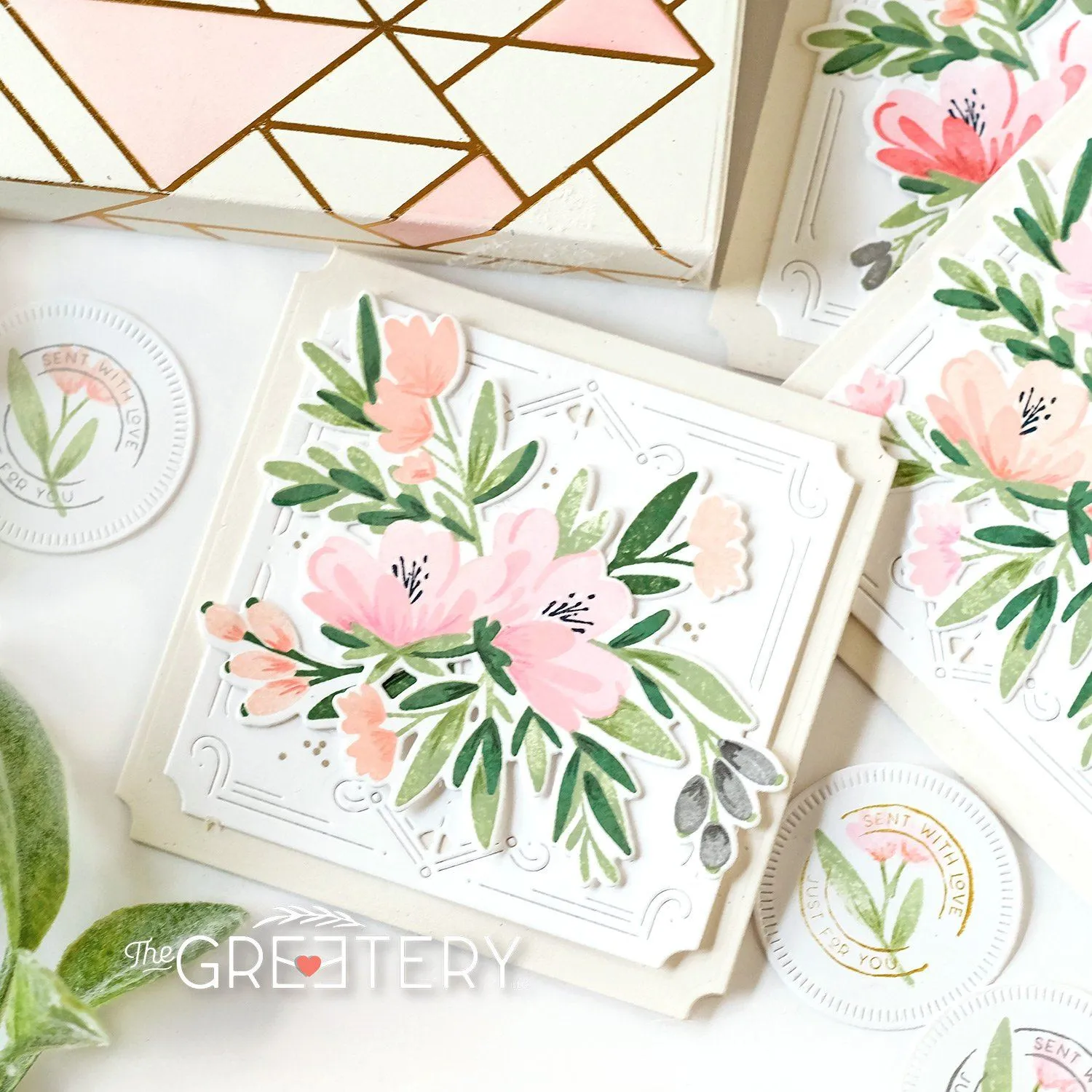 Deco Notecard Die