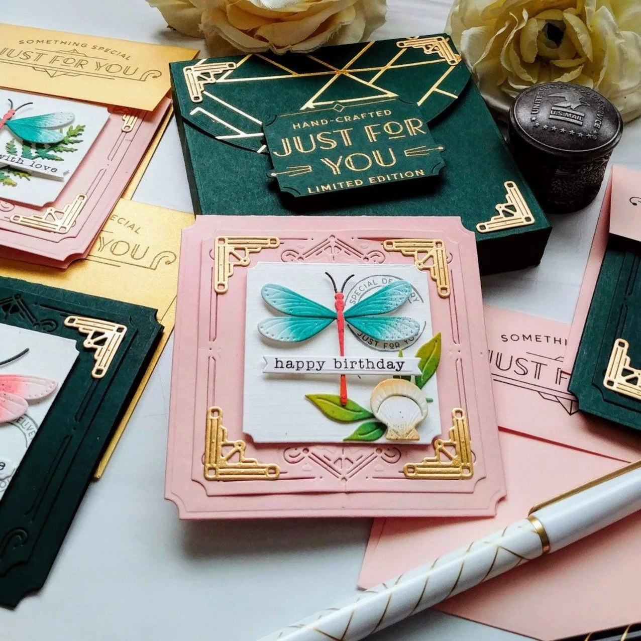 Deco Notecard Die