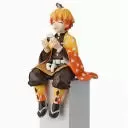 Demon Slayer Zenitsu Agatsuma Perching  PVC Model Anime Action Figure | 15 Cms |