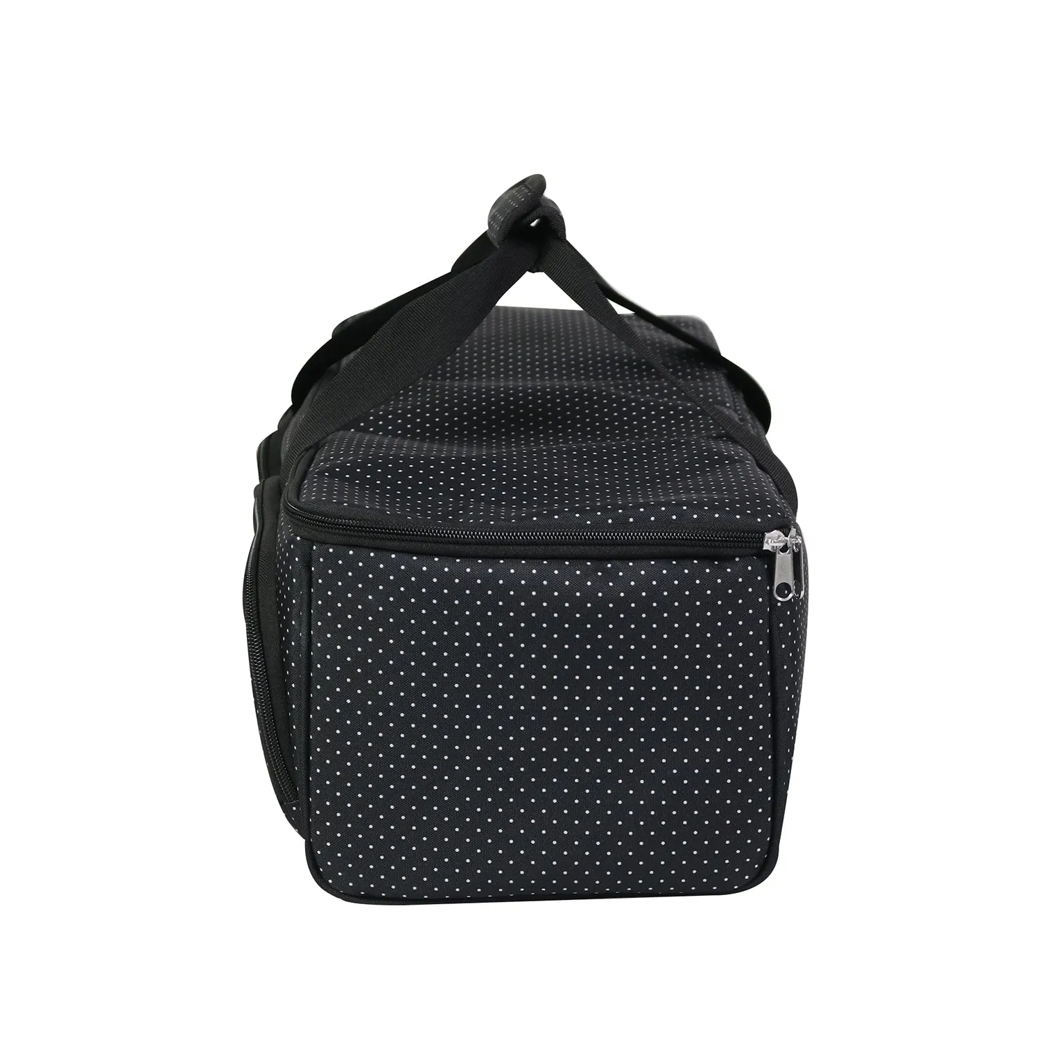 Die-Cut Machine Carrying Case, Black Polka Dot