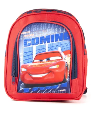 Disney Pixar Cars Lightning Mcqueen Kid's Red School Backpack