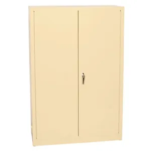 Eagle 1947-4BE Beige Office Supply-2-Doors Manual, 4 Painted Shelves