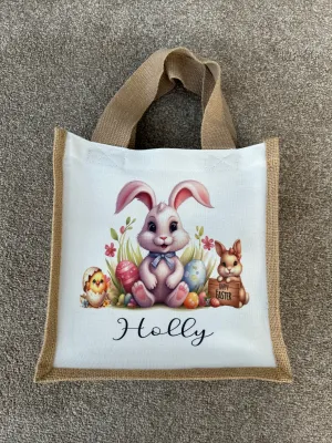 Easter Egg Bag, Personalised Easter Bag, Easter Hunt Bag, Kids Easter Bag, Easter Egg Treat Bag