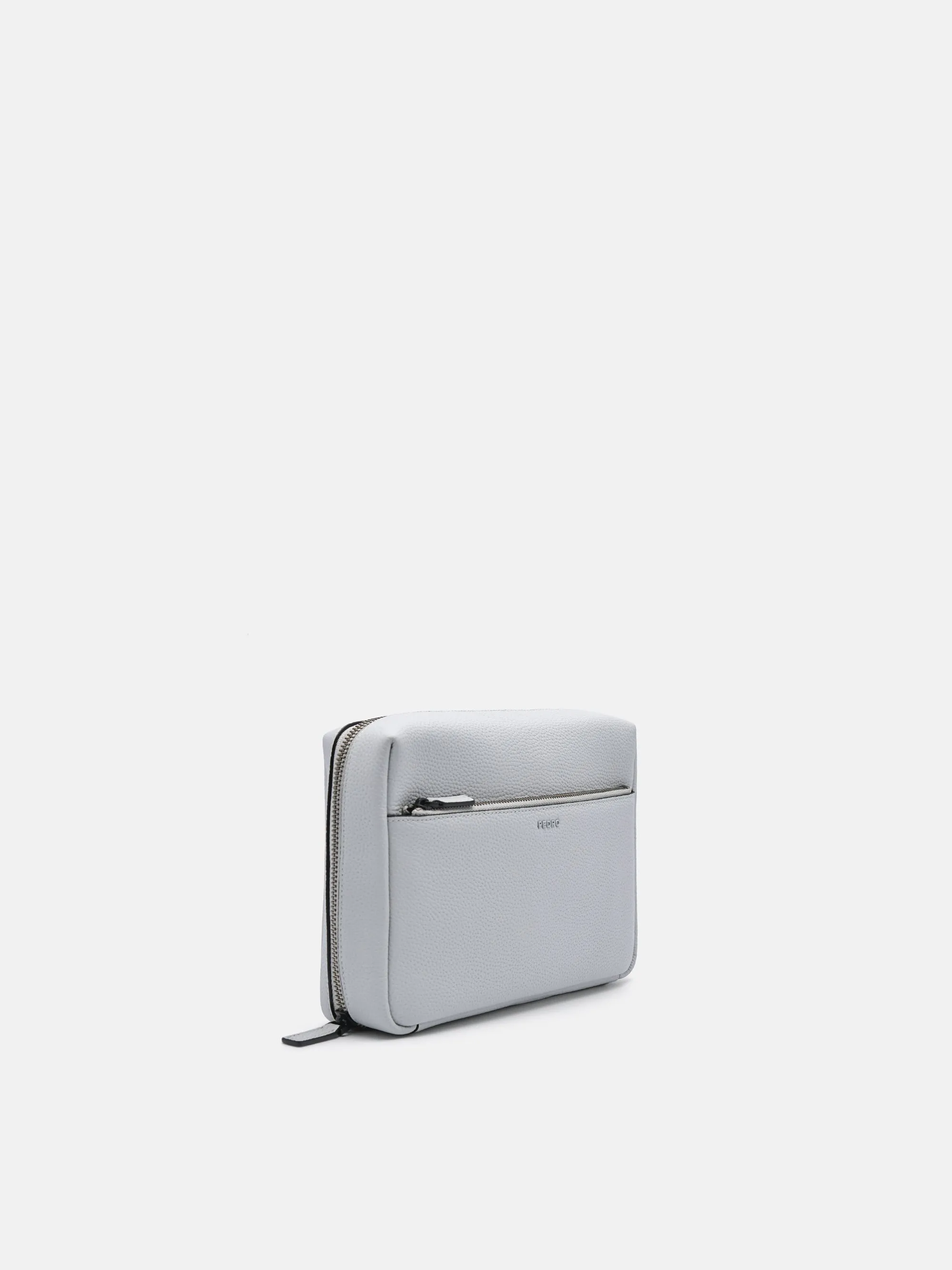 Embossed Leather Pouch