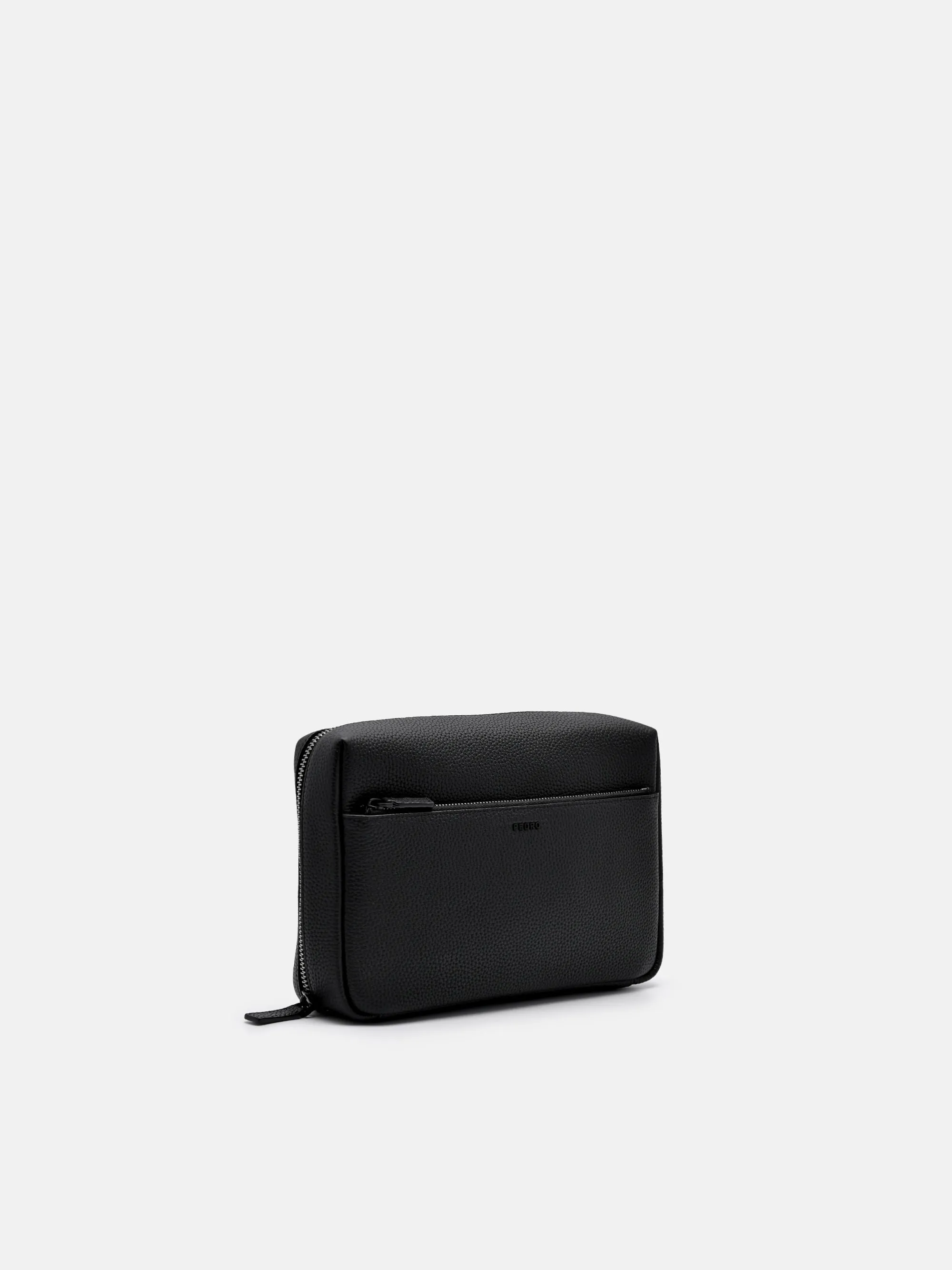 Embossed Leather Pouch