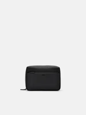 Embossed Leather Pouch